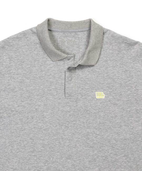 〔BLACK LABEL〕：ソロナポンチ リブ ポロシャツ