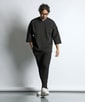 〔BLACK LABEL〕：ソロナポンチ フットボール VネックTEE