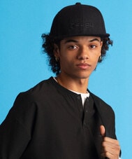 〔BLACK LABEL〕：DF-84 スナップバック キャップ