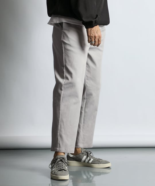 「ガムストレッチ」接触冷感 アンクルパンツ