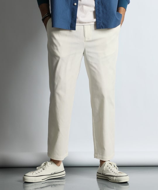 「ガムストレッチ」接触冷感 アンクルパンツ