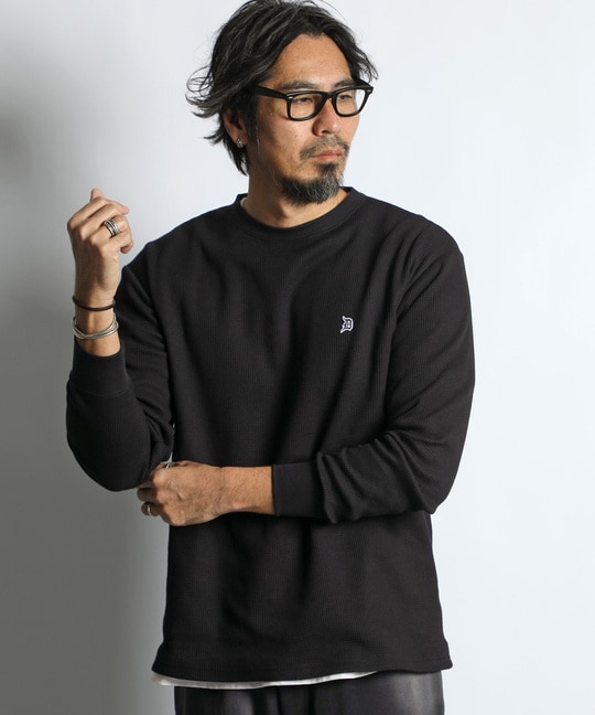 ワッフル ロングスリーブTEE