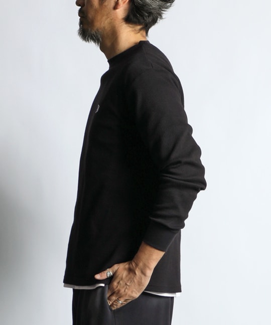 ワッフル ロングスリーブTEE