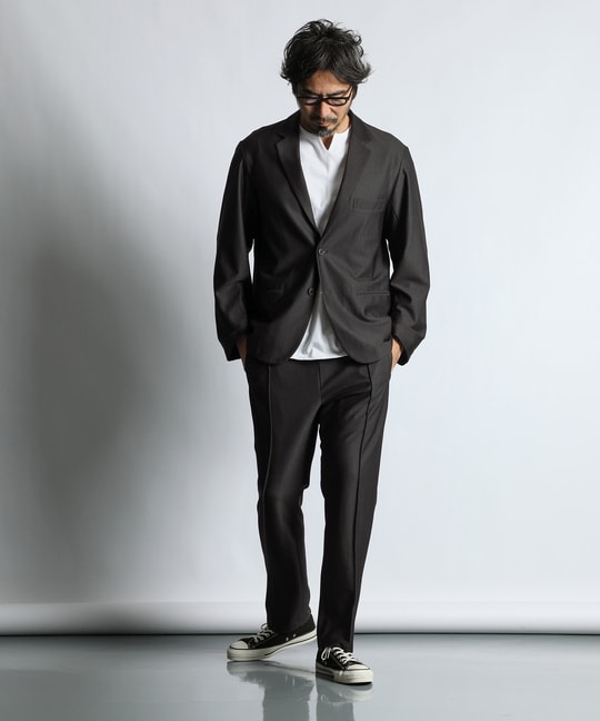 セットアップ対応 コンフォート ジャージジャケット【WEB限定アイテム】