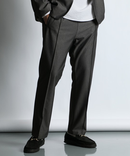 セットアップ対応 センタークリース ジャージスラックス【WEB限定アイテム】