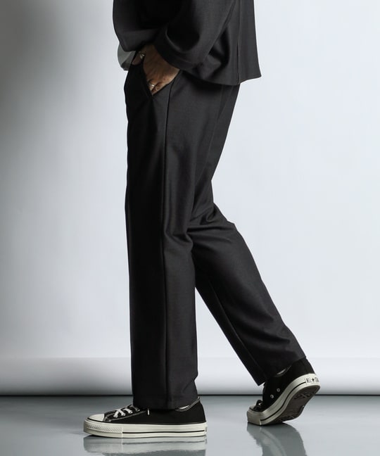 セットアップ対応 センタークリース ジャージスラックス【WEB限定アイテム】