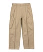 クリースライン ワイド チノパンツ
