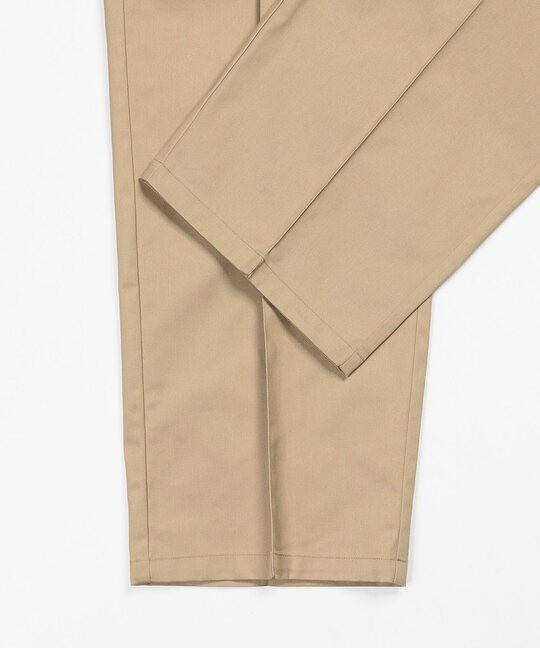 クリースライン ワイド チノパンツ