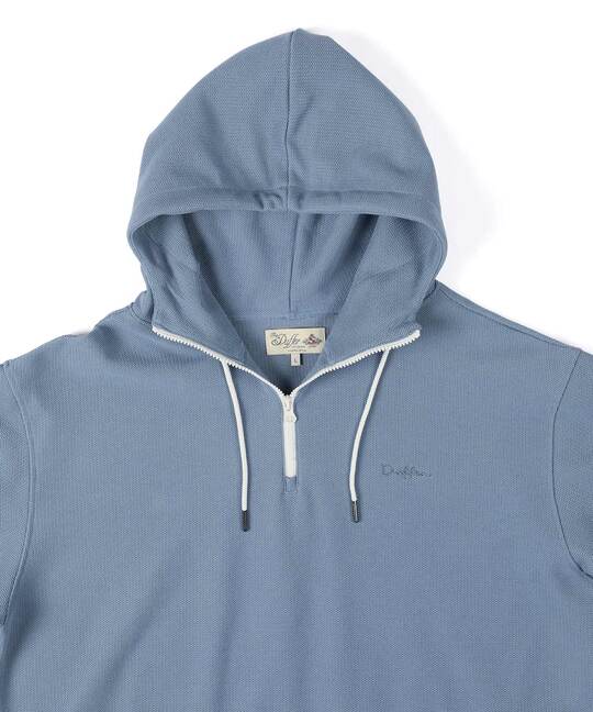 セットアップ対応 ニットライク ラッセル プルオーバー フーディー