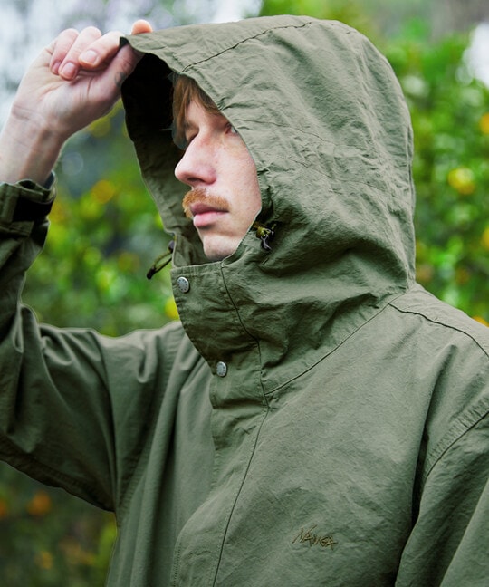 NANGA別注 セットアップ対応 ドライコットン フィールドパーカー