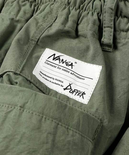 NANGA別注 セットアップ対応 ドライコットン ギア カーゴパンツ