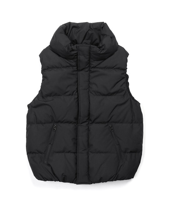 ボリュームネック ダウンベスト