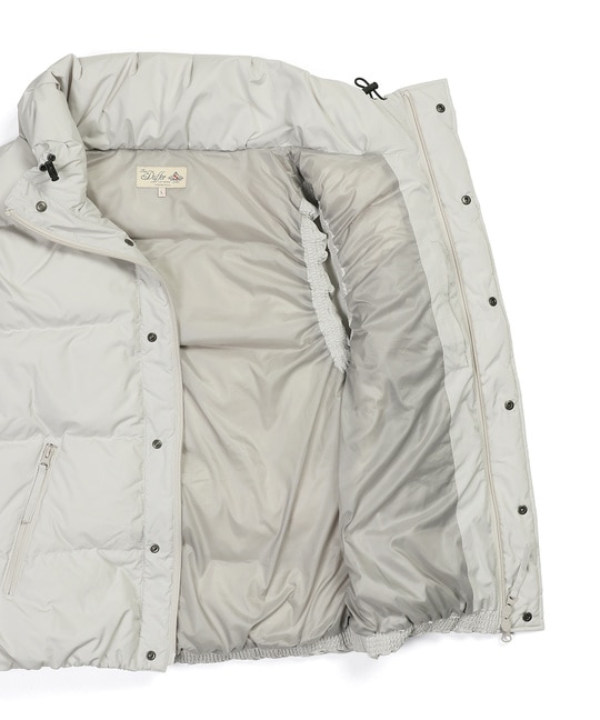 ボリュームネック ダウンベスト