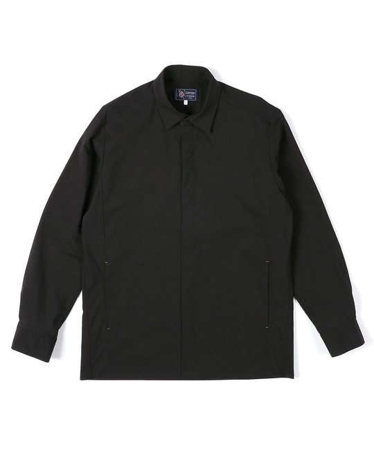 セットアップ対応 フライフロント スーパーストレッチ シャツブルゾン