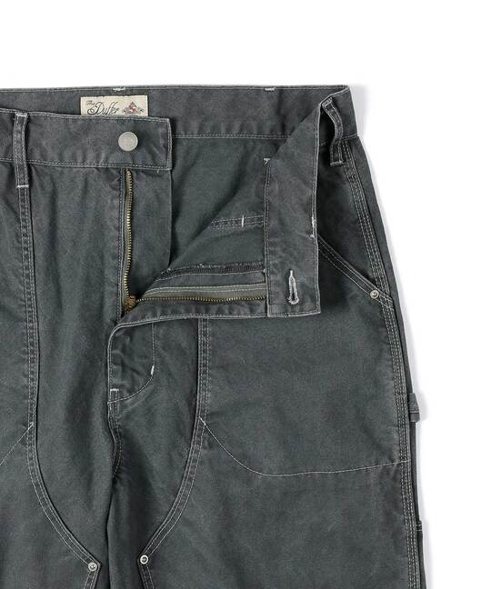 ヴィンテージ加工 ダック ダブルニー ワークパンツ