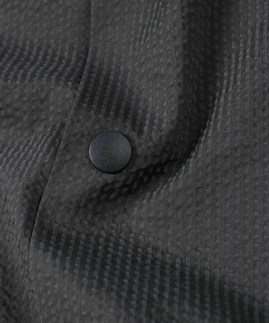 セットアップ対応 クールマックス シアサッカー スナップブルゾン【WEB限定アイテム】