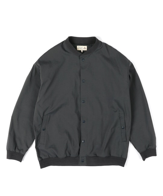 セットアップ対応 クールマックス シアサッカー スナップブルゾン【WEB限定アイテム】