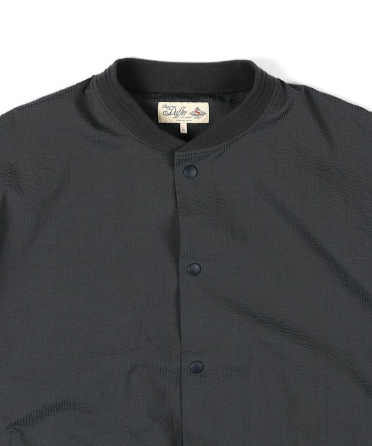 セットアップ対応 クールマックス シアサッカー スナップブルゾン【WEB限定アイテム】