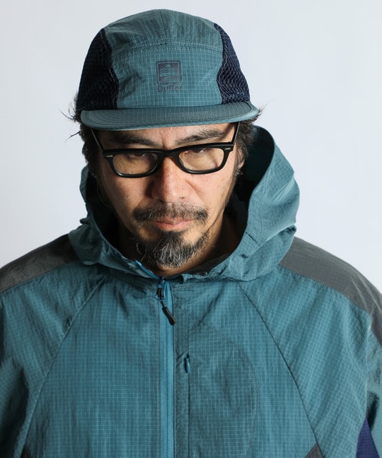 リップストップ&times;メッシュ コンビネーション トレイルキャップ