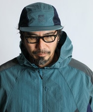 リップストップ×メッシュ コンビネーション トレイルキャップ