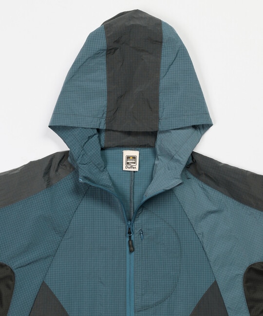 セットアップ対応 テック リップストップ マウンテンパーカー