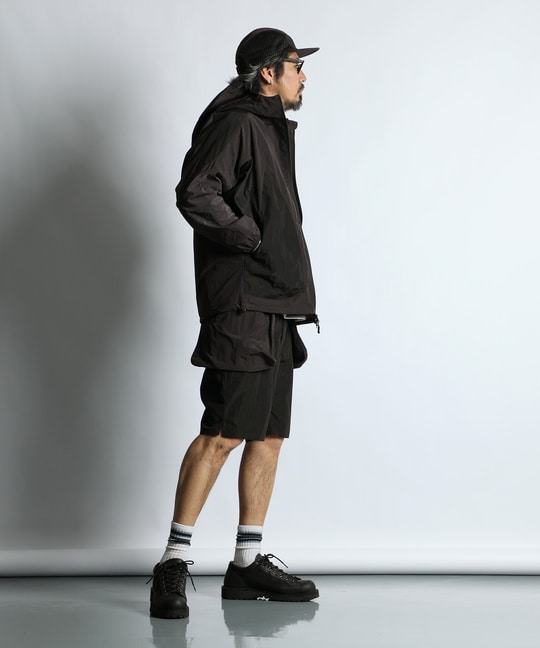 セットアップ対応 テック リップストップ マウンテンパーカー