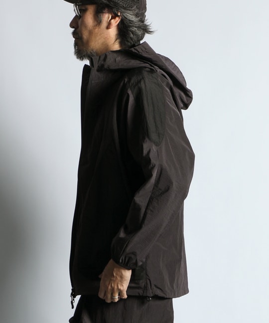 セットアップ対応 テック リップストップ マウンテンパーカー