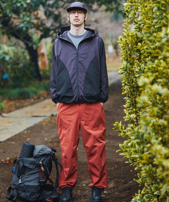 セットアップ対応 テック リップストップ マウンテンパーカー