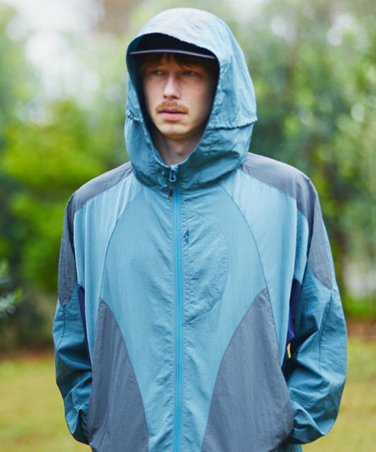 セットアップ対応 テック リップストップ マウンテンパーカー