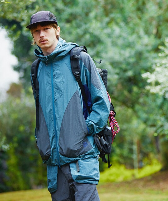 セットアップ対応 テック リップストップ マウンテンパーカー