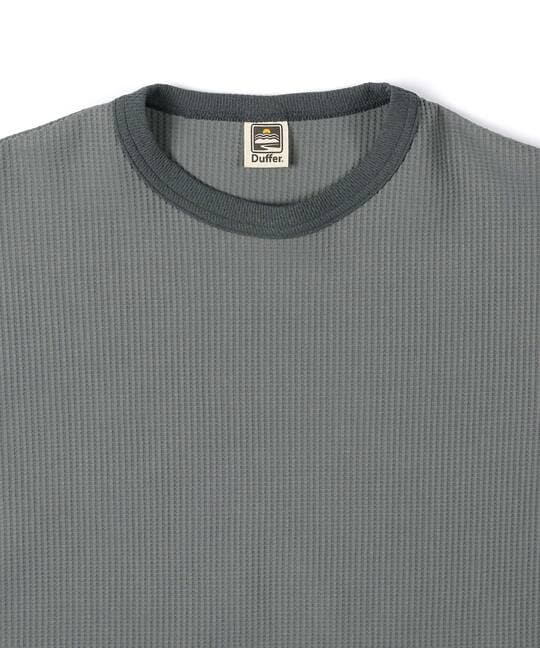 吸水速乾 ワッフル ロンTEE