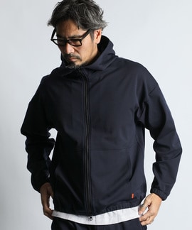 [360° THE CIRCLE STRETCH] BY WONDER SHAPE：セットアップ対応速乾 軽量 / ジップライトアウター