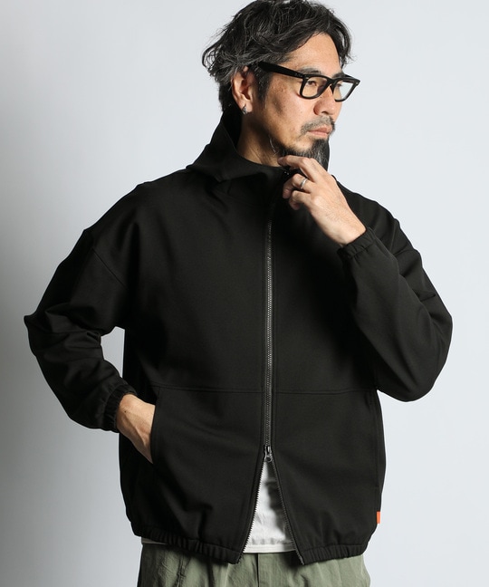 [360&deg; THE CIRCLE STRETCH] BY WONDER SHAPE：セットアップ対応　速乾 軽量 / ジップライトアウター