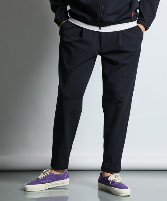 [360&deg; THE CIRCLE STRETCH] BY WONDER SHAPE：セットアップ対応 / 軽量・速乾 テーパードパンツ