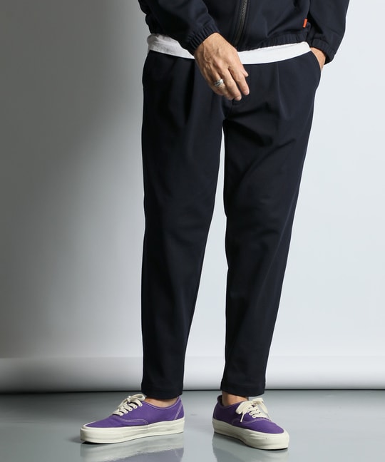 [360° THE CIRCLE STRETCH] BY WONDER SHAPE：セットアップ対応 / 軽量・速乾 テーパードパンツ