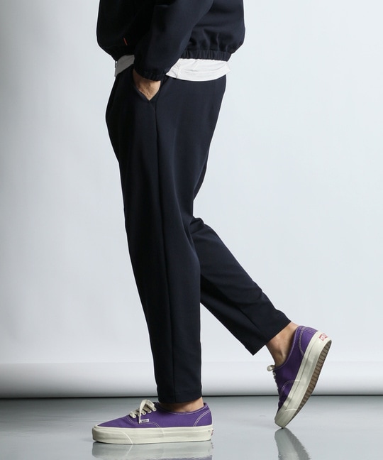 [360° THE CIRCLE STRETCH] BY WONDER SHAPE：セットアップ対応 / 軽量・速乾 テーパードパンツ