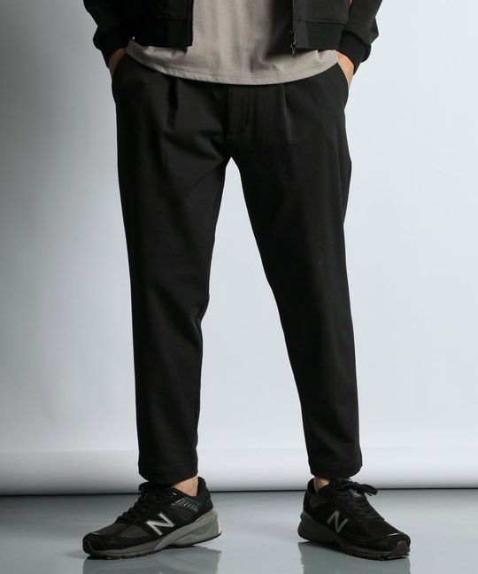 [360° THE CIRCLE STRETCH] BY WONDER SHAPE：セットアップ対応 / 軽量・速乾 テーパードパンツ