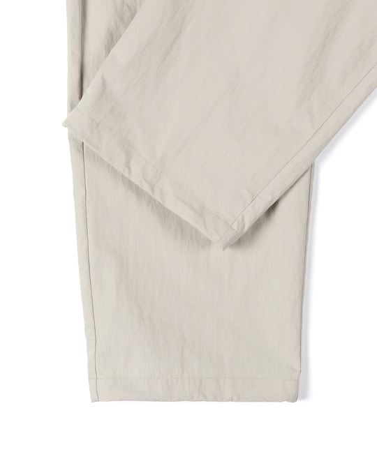 コットンナイロン ワイドイージーパンツ