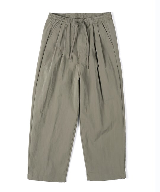 コットンナイロン ワイドイージーパンツ