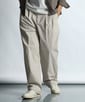 コットンナイロン ワイドイージーパンツ