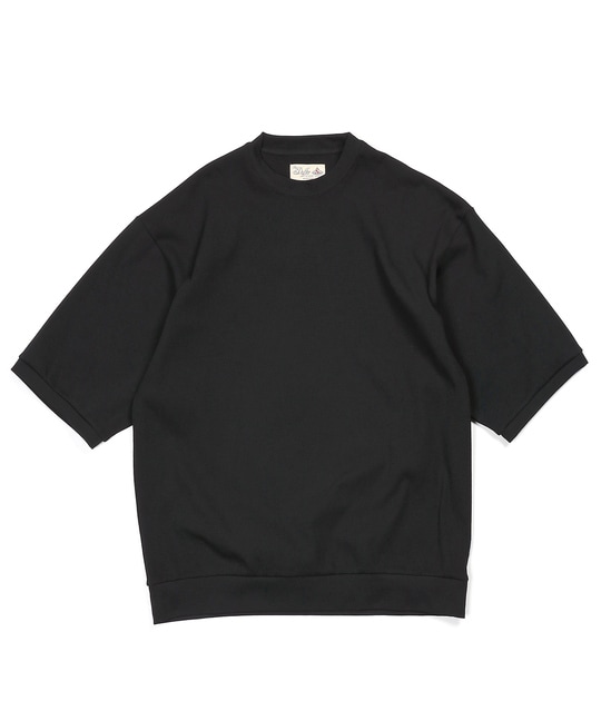 高収縮機能素材「エアフレックス」5分袖 ハニカム リラックスTEE【WEB限定アイテム】