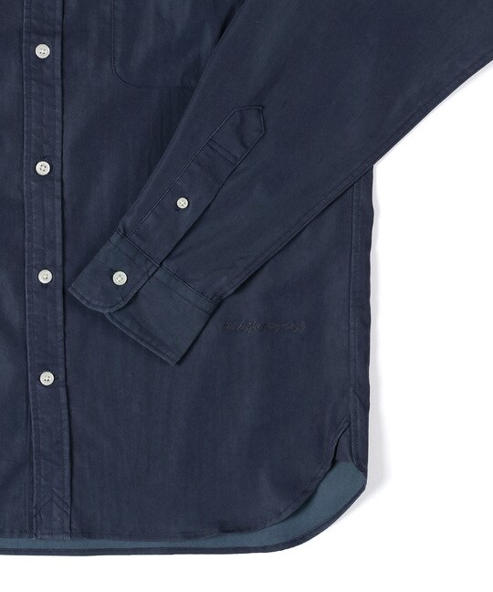 微起毛テンセル レギュラーカラーシャツ