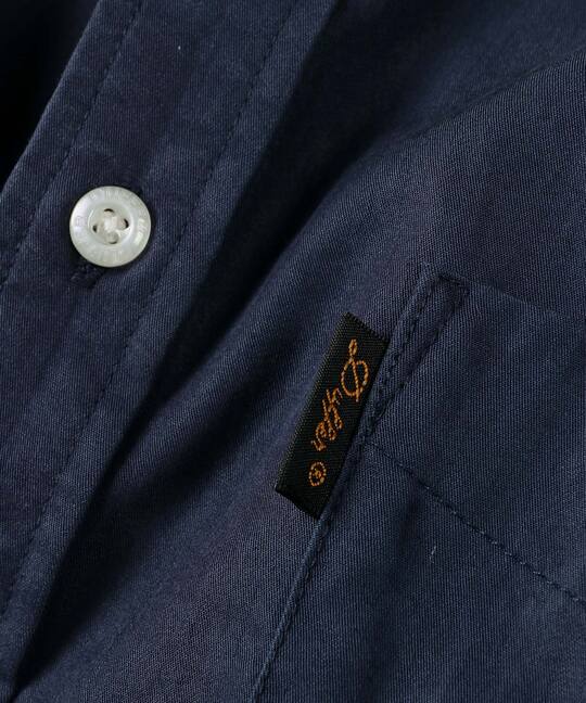 微起毛テンセル レギュラーカラーシャツ