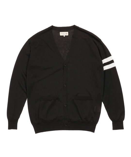 2ライン ニットカーディガン