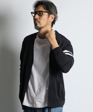 2ライン ニットカーディガン