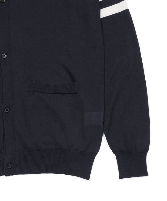 2ライン ニットカーディガン