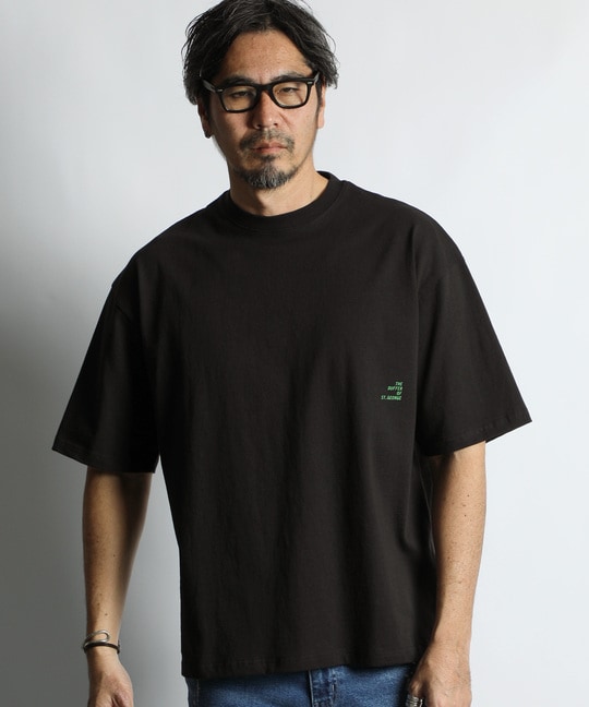 セットアップ対応 ヘビーウェイト 5分袖TEE