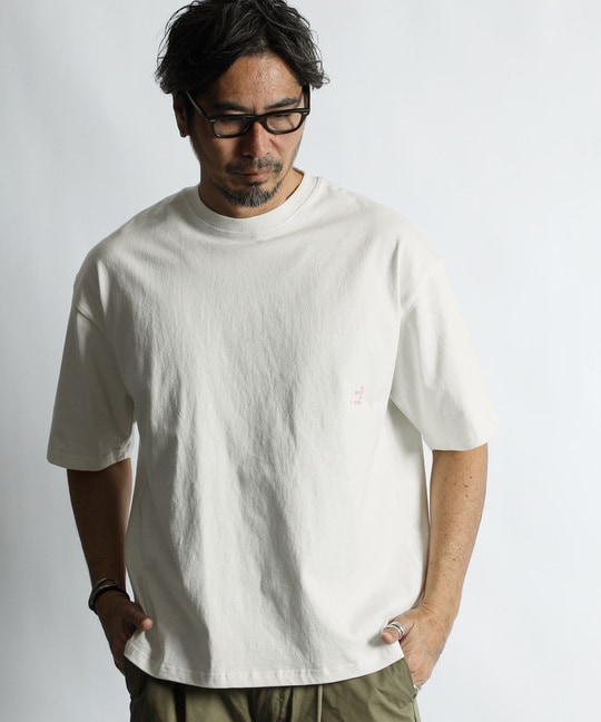 セットアップ対応 ヘビーウェイト 5分袖TEE