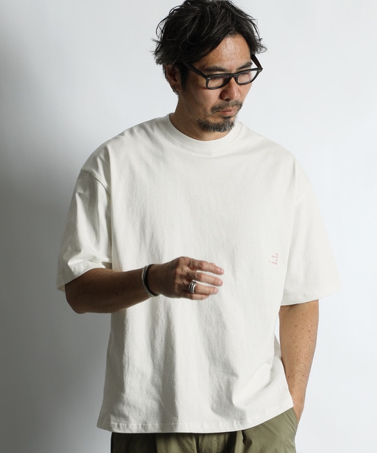 セットアップ対応 ヘビーウェイト 5分袖TEE