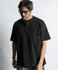 セットアップ対応 ヘビーウェイト ヘンリーネックTEE